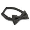 Ruth&Boaz Men's Wool Blend Bow Tie(Herringbone Black) view 3