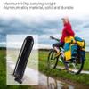Adjustable Bike Cargo Rear Racks, Retractable Bicycle Luggage Cargo Rack Mountain Bike Carrier Bracket (Black) view 2