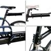 Adjustable Bike Cargo Rear Racks, Retractable Bicycle Luggage Cargo Rack Mountain Bike Carrier Bracket (Black) view 4