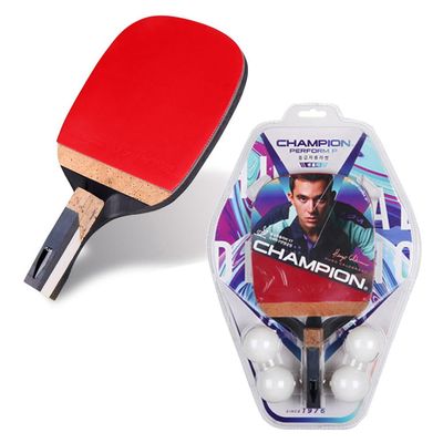 XIOM Champion Perform P Table Tennis Racket Paddle (Penholder) / Ping-Pong
