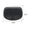 Bike Seat, Wide Large Bicycle Saddle, Ergonomic Universal Replacement Bike Seat Comfortable Bicycle Saddle Pads Waterproof Shock (Black) view 2