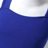 YiZYiF Girls' M-Straps Hollow Back Sleevless Ballet Leotard Ballerina Gymnastics Dancewear Bodysuit Cotton Blue 7-8 Yr view 4