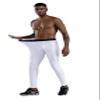 OEBLD Compression Pants Men UV Blocking Running Tights 1 or 2 Pack Gym Yoga Leggings for Athletic Workout view 3