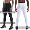 OEBLD Compression Pants Men UV Blocking Running Tights 1 or 2 Pack Gym Yoga Leggings for Athletic Workout view 4