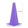 12 Inch 12 Pack Purple Traffic Training Cones, Plastic Safety Parking Cones, Agility Field Marker Cones for Soccer Basketball Football Drills Training, Outdoor Sport Activity & Festive Events view 4