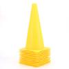 12 Inch 12 Pack Yellow Traffic Training Cones, Plastic Safety Parking Cones, Agility Field Marker Cones for Soccer Basketball Football Drills Training, Outdoor Sport Activity & Festive Events view 1