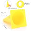 12 Inch 12 Pack Yellow Traffic Training Cones, Plastic Safety Parking Cones, Agility Field Marker Cones for Soccer Basketball Football Drills Training, Outdoor Sport Activity & Festive Events view 2