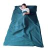 Cicilin Sleeping Bag Liner, Lightweight Travel Sheet Adults Camping Sleep Bag Prevent Dirty, Sleeping Sack for Camping, Traveling, Hotels, Backpacking (Blue Green) 75 * 210cm view 1