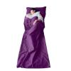 Cicilin Sleeping Bag Liner, Lightweight Travel Sheet Adults Camping Sleep Bag Prevent Dirty, Sleeping Sack for Camping, Traveling, Hotels, Backpacking (Purple) 160 * 210cm view 1