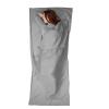 Cicilin Sleeping Bag Liner, Lightweight Travel Sheet Adults Camping Sleep Bag Prevent Dirty, Sleeping Sack for Camping, Traveling, Hotels, Backpacking (Grey) 160 * 210cm view 2