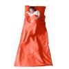 Cicilin Sleeping Bag Liner, Lightweight Travel Sheet Adults Camping Sleep Bag Prevent Dirty, Sleeping Sack for Camping, Traveling, Hotels, Backpacking (Orange) 75 * 210cm view 1