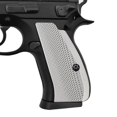 Cool Hand Aluminum Grips for CZ 75/85 Compact, CZ P-01, P100, C100T100, PCR, CZ 75 D, Screws Included, SPC-PN-AS