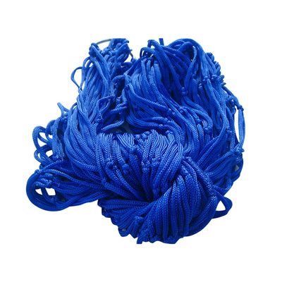 Garneck Nylon Gear Hammock, Outdoor Leisure Mesh Rope Hammock, Hanging Sleeping Net Bed for Outdoor Camping Hiking Picnic (Blue)