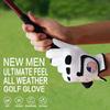 Amy Sport Golf Gloves Men Left Hand Right with Ball Marker USA Flag 3 Pack Soft Leather Grip Mens Glove S M ML L XL XXL 3XL (3 Pack-White, Cadet M, Worn on Left Hand(Right Handed Golfer)) view 4