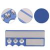 Billiards Club Grind Tool, Billiards Pool Cue Tip Shaper Tool Multifunction Snooker Billiard Tip Burnisher Grinding Repair Tool(Blue) view 2