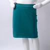 YOOJIA Kids Girls Elastic Waistband Knee Length Pencil Skirts Skort Pull-On School Uniform Midi Skirts for Girls Teal 4 view 2