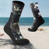 Skyone Neoprene Water Fin Sock Diving Wetsuits Sock 3MM for Women Men, Thermal Beach Socks Anti Slip Flexible for Snorkeling view 3
