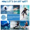 Skyone Neoprene Water Fin Sock Diving Wetsuits Sock 3MM for Women Men, Thermal Beach Socks Anti Slip Flexible for Snorkeling view 4
