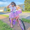 JOYSTAR 14 Inch Girls Bike for 3 4 5 Years Old Kids Toddler Bike with Training Wheels Basket and Training Wheels Birthday Gift Children's Bicycle Pink view 4