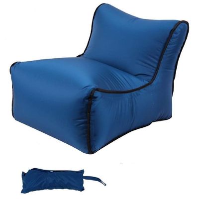 Portable Folding Inflatable Sofa Travel Lazy Bag Sleeping Beach Waterproof Sofa Air Outdoor Camping Pocket Chair