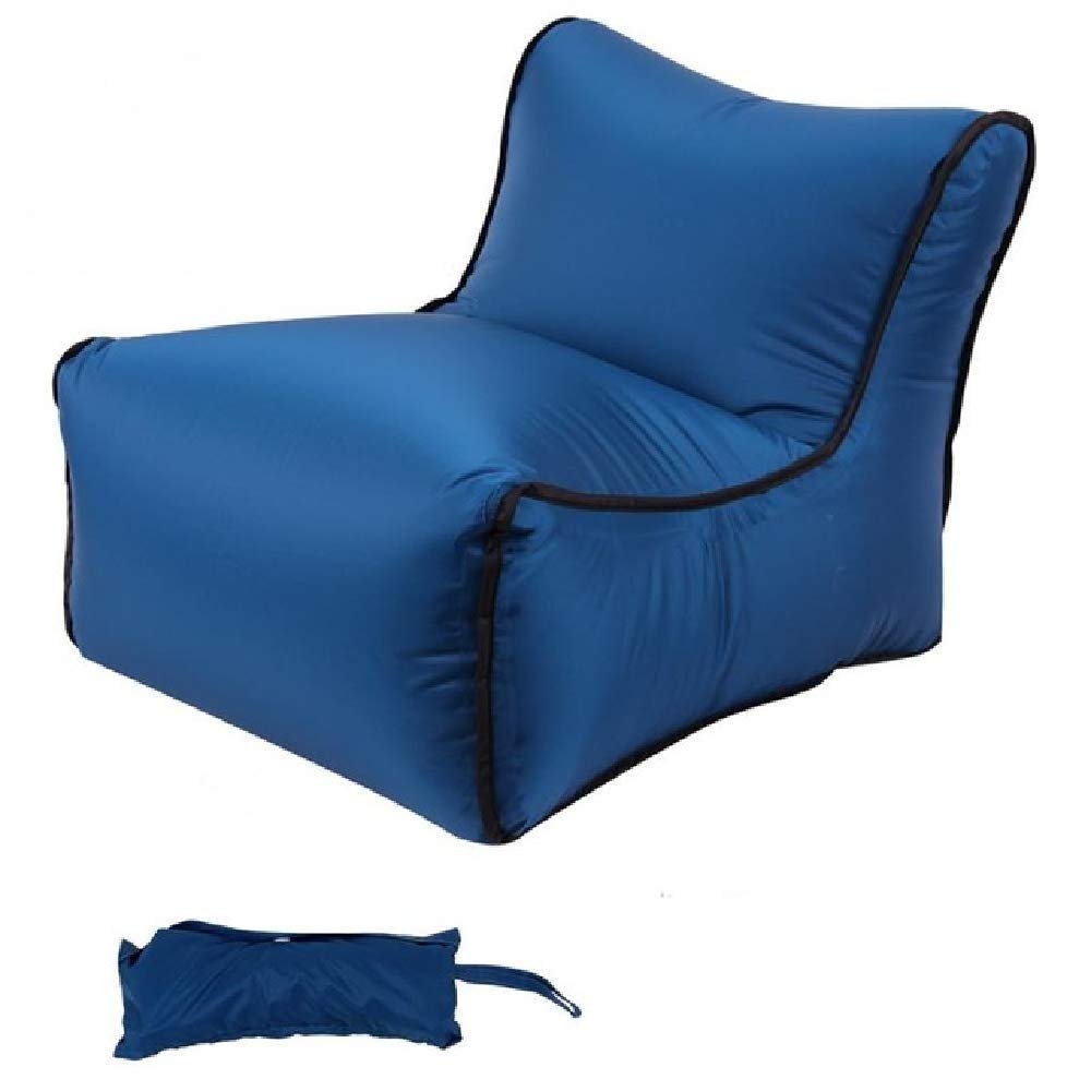 Portable Folding Inflatable Sofa Travel Lazy Bag Sleeping Beach Waterproof Sofa Air Outdoor Camping Pocket Chair