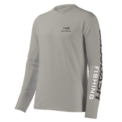 BASSDASH Fishing T Shirts for Men UV Sun Protection UPF 50+ Long Sleeve Tee T-Shirt