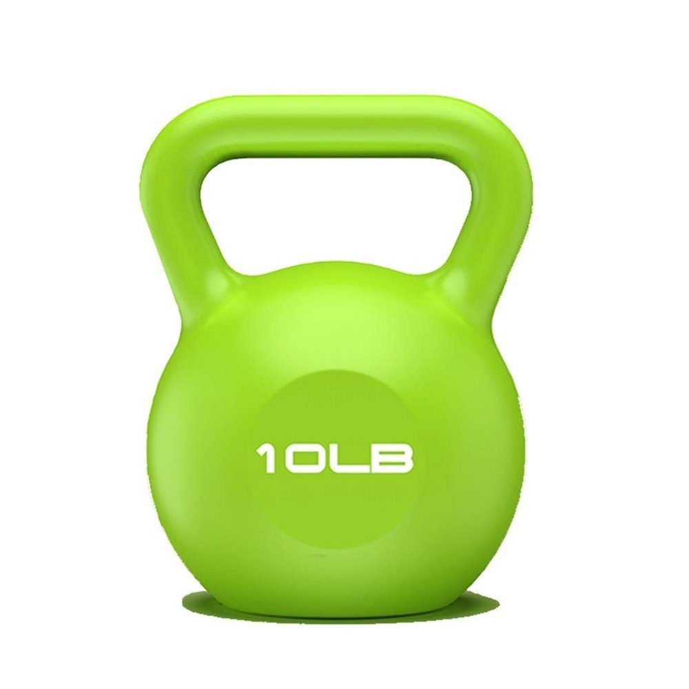 AGYH Kettlebells Color Fitness Kettlebells, Used For Men And Women To Lose Weight Training Muscle Training Strength Training, 10lb/4.5kg (Color : Green)