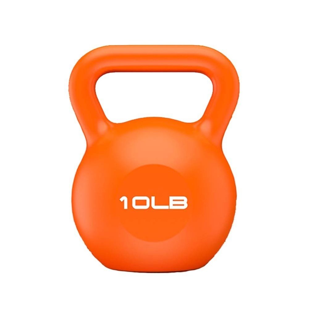 AGYH Kettlebells Color Fitness Kettlebells, Used For Men And Women To Lose Weight Training Muscle Training Strength Training, 10lb/4.5kg (Color : Orange)