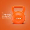 AGYH Kettlebells Color Fitness Kettlebells, Used For Men And Women To Lose Weight Training Muscle Training Strength Training, 10lb/4.5kg (Color : Orange) view 4