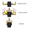AGYH Kettlebells Abdominal Wheel And Kettlebell, 2-in-1 Household Multi-functional Arm Abdominal Strength Training Equipment, 2.2KG/ 2.5KG Optional (Color : Orange, Size : 2.2kg) view 3