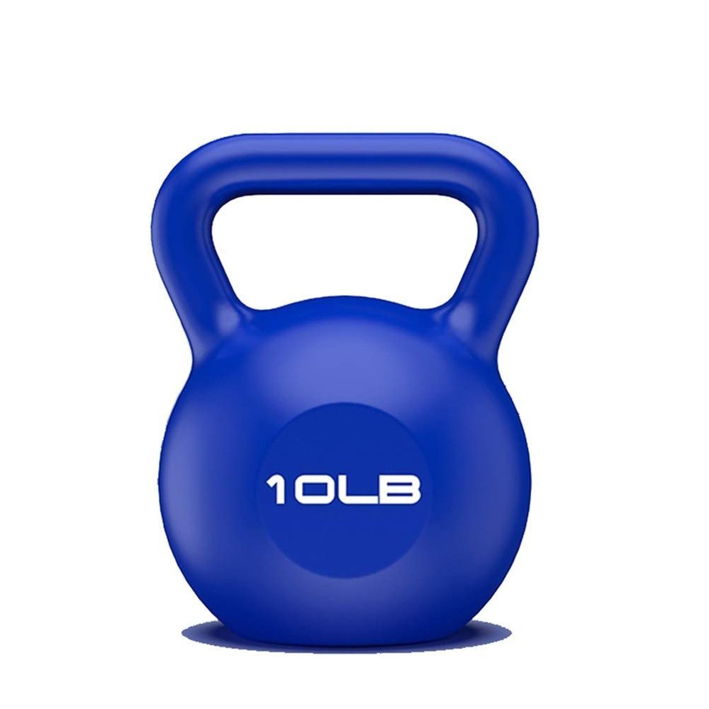 AGYH Kettlebells Color Fitness Kettlebells, Used For Men And Women To Lose Weight Training Muscle Training Strength Training, 10lb/4.5kg (Color : Blue)