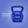 AGYH Kettlebells Color Fitness Kettlebells, Used For Men And Women To Lose Weight Training Muscle Training Strength Training, 10lb/4.5kg (Color : Blue) view 3