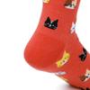 DOBIKULU Womens Cotton Casual Socks Cute Animal Cat Socks Crew Novelty Lovely Print Pattern, Female Presents for Cat Lovers, Gifts Ideas for Mom Lady view 2