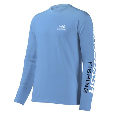 BASSDASH Fishing T Shirts for Men UV Sun Protection UPF 50+ Long Sleeve Tee T-Shirt