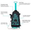 JBL Spearguns Water Buddha Rinse Kit Portable Shower, Collapsible, Pressurized with Travel Case, Shower Head and 7ft Hose, Perfect for Camping, Beach, Hiking, and Boating, Holds 2.5 Gallons/10 Liters view 2