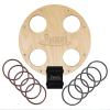 RINGERS - Ring Toss Board-Laser Cut, Wood, Ringers Game, Indoor Ring Toss Game, Outdoor Game, Backyard Games for Adults and Family, Includes 10 Rings view 1