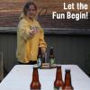 RINGERS - Ring Toss Board-Laser Cut, Wood, Ringers Game, Indoor Ring Toss Game, Outdoor Game, Backyard Games for Adults and Family, Includes 10 Rings view 2