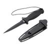 JBL Spearguns The Shiv X Dive Knife for Freediving, Spearfishing, Diving, Non-Slip Rubber Handle, Stainless Steel, Molded Sheath, Survival Hunting Knife, 4.5 Inch Double Edge Blade view 1