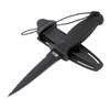 JBL Spearguns The Shiv X Dive Knife for Freediving, Spearfishing, Diving, Non-Slip Rubber Handle, Stainless Steel, Molded Sheath, Survival Hunting Knife, 4.5 Inch Double Edge Blade view 3