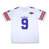 BORIZCUSTOMS Sandler Bobby Boucher Water Mud Dogs Football Jersey Bourbon Bowl Patch Stitch White (38) view 1