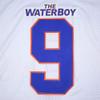 BORIZCUSTOMS Sandler Bobby Boucher Water Mud Dogs Football Jersey Bourbon Bowl Patch Stitch White (38) view 3