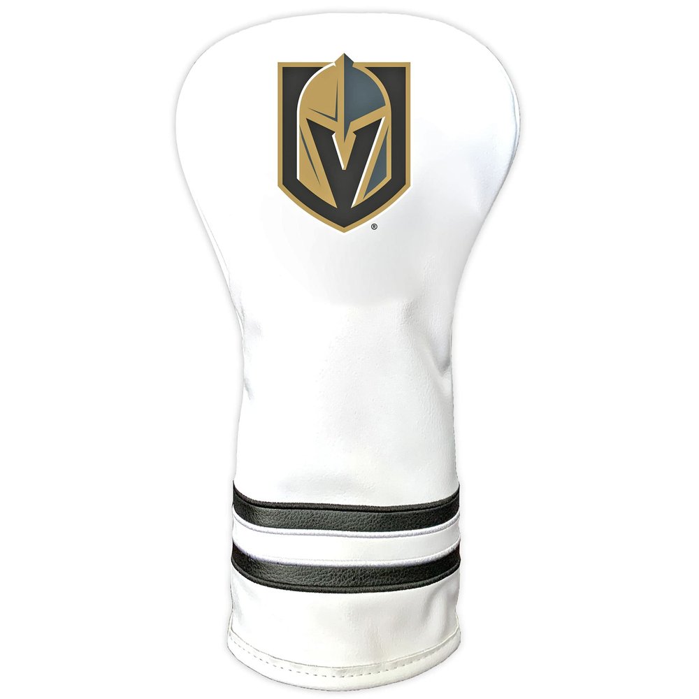 Team Golf NHL Florida Panthers White Vintage Driver Head Cover White Vintage Driver Golf Club Headcover, Form Fitting Design, Retro Design