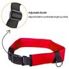 UCEDER Swim Belt Swim Training Belt with 2.2M Bungee Cord Adjustable Swim Tether for Swim in Place Swimming Pool Trainer Belt for Stationary Harness Aquatic Resistance Water Exercise (Red) view 4