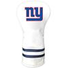 Team Golf NFL New York Giants White Vintage Driver Head Cover White Vintage Driver Golf Club Headcover, Form Fitting Design, Retro Design view 1