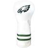 Team Golf NFL Philadelphia Eagles White Vintage Fairway Golf Club Headcover, Form Fitting Design, Retro Design & Superb Quality view 1
