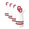 Team Golf NCAA Oklahoma Sooners White Vintage Driver Head Cover White Vintage Driver Golf Club Headcover, Form Fitting Design, Retro Design & Superb Quality view 1