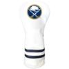 Team Golf NHL Buffalo Sabres White Vintage Fairway Head Cover White Vintage Fairway Golf Club Headcover, Form Fitting Design, Retro Design view 1
