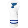 Team Golf NHL St. Louis Blues White Vintage Fairway Golf Club Head Cover, Form Fitting Design, Retro Design & view 1