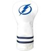 Team Golf NHL Tampa Bay Lightning White Vintage Driver Head Cover White Vintage Driver Golf Club Headcover, Form Fitting Design, Retro Design view 1