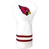 Team Golf NFL Arizona Cardinals White Vintage Driver Head Cover White Vintage Driver Golf Club Headcover, Form Fitting Design, Retro Design view 1
